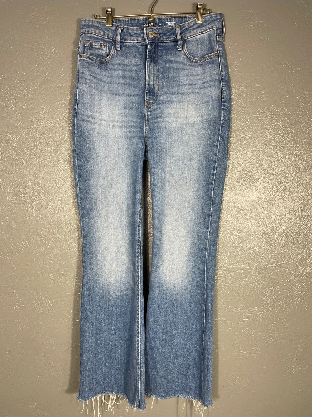 Old Navy Higher High Rise Secret Smooth Kick Boot Jeans Women's 10